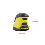 NNEDSZ Black Rechargeable Electric Ice Scraper - Handheld Windshield Defroster