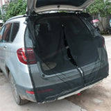 NNEDSZ M Magnetic Car Tailgate Mosquito Net - Camping and Outdoor Bug Screen