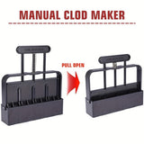 NNEDSZ 5x5 Soil Block Maker - Durable Handheld Gardening Tool for Seed Starting