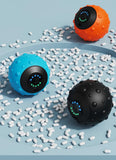 NNEDSZ Blue Rechargeable Electric Massage Ball - Vibrating Full-Body Muscle Relaxation Tool