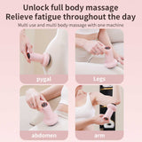 NNEDSZ Black Portable Electric Body Sculpting Massager - Slimming and Relaxation Tool