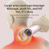 NNEDSZ White Portable Electric Body Sculpting Massager - Slimming and Relaxation Tool