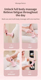 NNEDSZ White Portable Electric Body Sculpting Massager - Slimming and Relaxation Tool