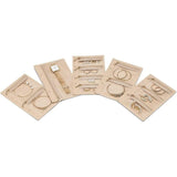 NNEDSZ Portable Jewelry Organizer Inserts – Clear Zippered Pouch Set for Accessories