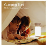 NNEDSZ Blue Rechargeable Portable Camping Lantern - Lightweight LED Tent Light with Handle