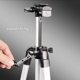 NNEDSZ Green Lightweight Adjustable Aluminum Camera Tripod with Carry Bag - Professional Photography Stand