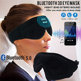 NNEDSZ Pink 3D Contoured Bluetooth Sleep Eye Mask - Ultra Soft Wireless Music Mask for Travel, Meditation, and Sleep