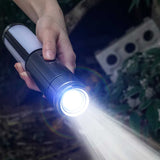 NNEDSZ Multifunctional Telescopic Camping Lantern – Portable LED Light with Adjustable Height and USB-C Charging (Up to 51.8 cm)