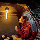 NNEDSZ Multifunctional Telescopic Camping Lantern – Portable LED Light with Adjustable Height and USB-C Charging (Up to 51.8 cm)
