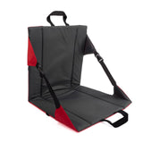 NNEDSZ Grey Portable Outdoor Folding Camping Chair with Adjustable Straps