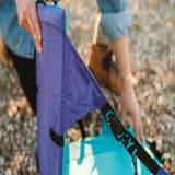 NNEDSZ Grey Portable Outdoor Folding Camping Chair with Adjustable Straps