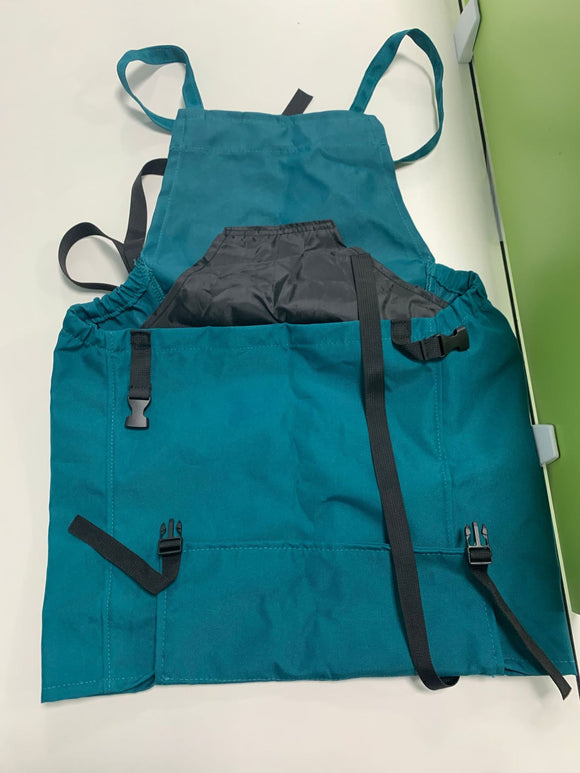 NNEDSZ Green Adjustable Garden Harvesting Apron with Large Storage Pocket