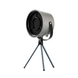 NNEDSZ Grey Portable Retro-Style Desktop Air Purifier with Tripod Stand
