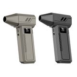 NNEDSZ Grey 100,000 Turn Compact Handheld Air Blower and Vacuum Cleaner with Dual Functionality