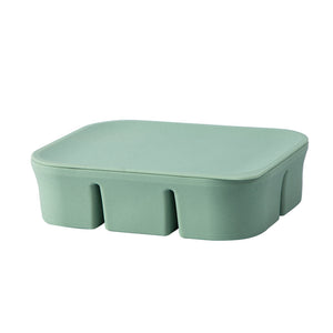 NNEDSZ Green Multifunctional Silicone Ice Cream Mold with 6 Cavities for Homemade Treats