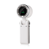 NNEDSZ White Compact and Foldable Mini Projector - Portable and Versatile for Home and Office Use