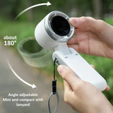 NNEDSZ White Compact and Foldable Mini Projector - Portable and Versatile for Home and Office Use
