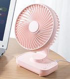 NNEDSZ Pink Portable Mini Fan - Compact, Quiet, and Rechargeable for Personal Cooling