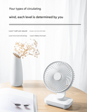 NNEDSZ Pink Portable Mini Fan - Compact, Quiet, and Rechargeable for Personal Cooling