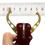 NNEDSZ 2 PCS Red Multi-Function Fishing Hook Remover Tool - Durable, Lightweight, and Compact