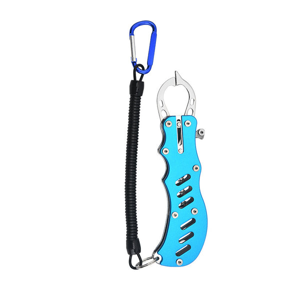NNEDSZ 2 PCS Blue Multi-Function Fishing Hook Remover Tool - Durable, Lightweight, and Compact