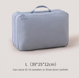 NNEDSZ Blue Big Size Multifunctional Compact Travel Organizer Bag Stores 6-8 Essentials for Easy Access