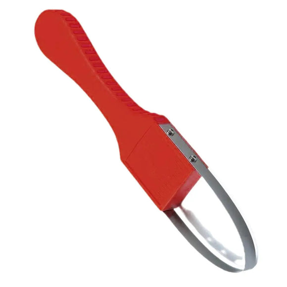 NNEDSZ Red Garden Hand Weeder Tool Set - 2-Piece Set, Fork Tips for Efficient Weeding, Ergonomic Design
