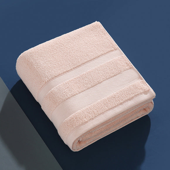 NNEDSZ Pink Luxury 100% Cotton Bath Towel - 70x140cm Soft & Absorbent 380g Towel