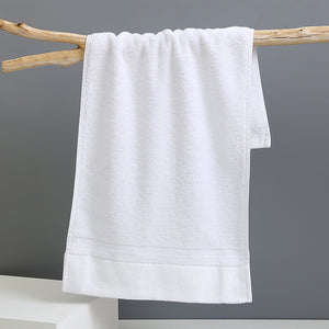 NNEDSZ White Luxury 100% Cotton Face Towel Set - 3-Piece Thick & Absorbent Towels