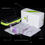 NNEDSZ Purple Gradient Lens Lightweight UV400 Photochromic Cycling Glasses, Anti-Wind Protective Sunglasses for Outdoor Sports