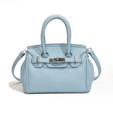 NNEDSZ Blue Mini Black Litchi Texture  Bag - Handbag, Crossbody & Shoulder Bag