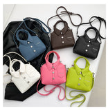 NNEDSZ Pink Trendy Shirt-Inspired PU Shoulder Bag | Stylish Handbag with Unique Design