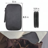 NNEDSZ Black Portable Digital Organizer Bag – Multifunctional Storage for Power Banks, Cables, and Accessories(Photography Props Not Included)