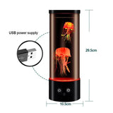 NNEDSZ LED Jellyfish Lamp - Creative Night Light for Bedroom and Children's Room