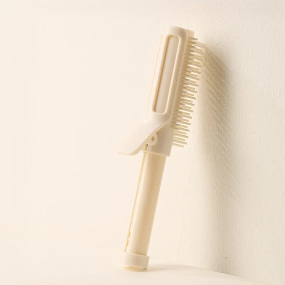 NNEDSZ 3-pack Off White Portable Hairstyle Brush for Root Volume - Multifunction Hair Styling Tool