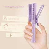 NNEDSZ 3-pack Off White Portable Hairstyle Brush for Root Volume - Multifunction Hair Styling Tool