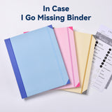 NNEDSZ (Thick Version)Yellow Accordion File Binder with 12 Envelopes - Durable Document Organizer