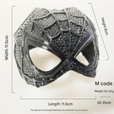 NNEDSZ Size M Black DIY 3D Printed Spider-Man Cat Mask - Mini Decorative Half-Face Mask for Pets