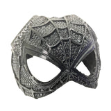 NNEDSZ Size S Black And Red Stitching DIY 3D Printed Spider-Man Cat Mask - Mini Decorative Half-Face Mask for Pets