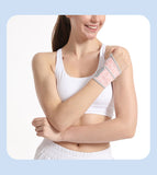 NNEDSZ 2 Pairs Black Breathable Sports Wrist Support Wrap - Fitness Gym Wristband for Badminton & Injury Prevention