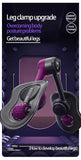 NNEDSZ Dark Purple Multi-Function Pelvic Floor Muscle Trainer | LCD Display | Postpartum Recovery Thigh Trimmer | 360° Rotatable Leg Fitness Tool