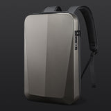 NNEDSZ Black Gold Premium Hard Shell Business Backpack with TSA Lock and USB Charging Port, Waterproof Laptop Bag for Men