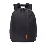 NNEDSZ Purple Lining Water-Resistant DSLR Camera Backpack with Tripod Holder, Lightweight and Spacious Photography Bag for Outdoor Use(Camera and accessories are props, not included)