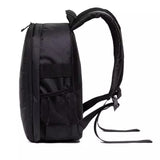 NNEDSZ Red Lining Water-Resistant DSLR Camera Backpack with Tripod Holder, Lightweight and Spacious Photography Bag for Outdoor Use(Camera and accessories are props, not included)