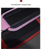 NNEDSZ Red Set (2 Ankle Straps + 3 elastic ropes + 1 mesh bag) Adjustable Ankle Straps for Leg and Glute Training - EVA Padded Gym Foot Straps
