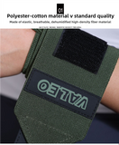 NNEDSZ 1 Pair Yellow Heavy-Duty Gym Wrist Wraps for Weightlifting, Powerlifting, and Injury Prevention