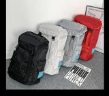 NNEDSZ Black Trendy Street Style Backpack - Large Capacity for Hiking, Students & Everyday Use