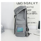 NNEDSZ Red Trendy Street Style Backpack - Large Capacity for Hiking, Students & Everyday Use