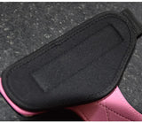 NNEDSZ 1 Pair Black Durable Gym Palm Guard with Ultra-fiber Leather for Heavy Lifting - Wrist Support Straps for Pull-ups and Deadlifts