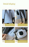 NNEDSZ Size M Beige-Brown Patchwork Pet Backpack Dog Carrier Cat Travel Bag - Breathable, Portable & Hands-Free Four-Leg Design